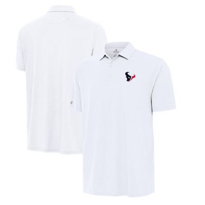 Поло Houston Texans Antigua Era - White