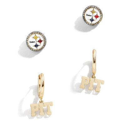 Pittsburgh Steelers BaubleBar Earring Set
