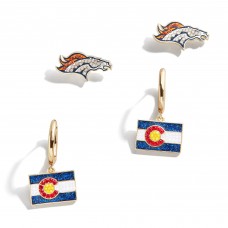 Denver Broncos BaubleBar Earring Set