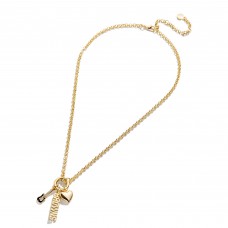 Cleveland Browns WEAR by Erin Andrews Charm Necklace