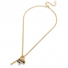 Denver Broncos WEAR by Erin Andrews Charm Necklace Denver Broncos WEAR by Erin Andrews Charm Necklace