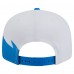 Бейсболка Detroit Lions New Era Blue Throwback Jagged 9FiFTY Snapback
