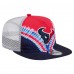 Houston Texans New Era Red/Navy Throwback Dye Golfer Snapback Hat
