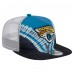 Jacksonville Jaguars New Era Teal/Black Throwback Dye Golfer Snapback Hat
