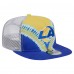Los Angeles Rams New Era Throwback Dye Golfer Snapback Hat - Gold/Royal