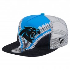 Carolina Panthers New Era Blue/Black Throwback Dye Golfer Snapback Hat