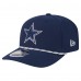 Бейсболка Dallas Cowboys New Era Navy Gameday Multi Rope 9SEVENTY Stretch-Snap