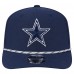 Бейсболка Dallas Cowboys New Era Navy Gameday Multi Rope 9SEVENTY Stretch-Snap