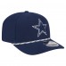Бейсболка Dallas Cowboys New Era Navy Gameday Multi Rope 9SEVENTY Stretch-Snap