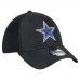 Бейсболка Dallas Cowboys New Era Black Active Camo 39THIRTY