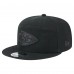 Бейсболка Kansas City Chiefs New Era Black Adventure Canvas Split Panel 9FIFTY Snapback
