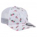 Бейсболка Chicago Bears New Era White Adventure Flamingo Pattern 9SEVENTY Stretch-Snap