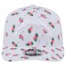 Бейсболка Los Angeles Chargers New Era White Adventure Flamingo Pattern 9SEVENTY Stretch-Snap