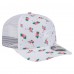 Бейсболка Detroit Lions New Era White Adventure Flamingo Pattern 9SEVENTY Stretch-Snap