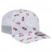Бейсболка San Francisco 49ers New Era White Adventure Flamingo Pattern 9SEVENTY Stretch-Snap
