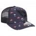 Бейсболка Arizona Cardinals New Era Navy/Black Adventure Drinks Pattern 9SEVENTY Stretch-Snap