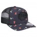 Бейсболка Kansas City Chiefs New Era Navy/Black Adventure Drinks Pattern 9SEVENTY Stretch-Snap