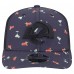 Бейсболка Los Angeles Rams New Era Adventure Drinks Pattern 9SEVENTY Stretch-Snap - Navy/Black
