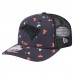 Бейсболка New England Patriots New Era Navy/Black Adventure Drinks Pattern 9SEVENTY Stretch-Snap