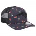 Бейсболка New England Patriots New Era Navy/Black Adventure Drinks Pattern 9SEVENTY Stretch-Snap