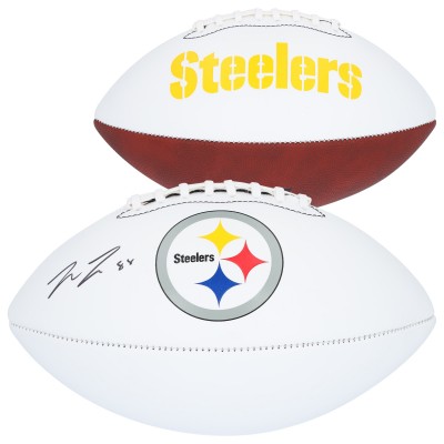 Pat Freiermuth Pittsburgh Steelers Autographed Fanatics Authentic Franklin White Panel Football