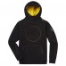 Unisex UNRL x Pittsburgh Steelers Black 24 Crossover Pullover Hoodie