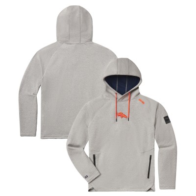 Толстовка Unisex Denver Broncos UNRL Heather Gray Elevation Tri-Blend