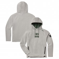 Толстовка Unisex Green Bay Packers UNRL Heather Gray Elevation Tri-Blend