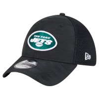 Бейсболка New York Jets New Era Black Active Camo 39THIRTY