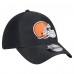 Бейсболка Cleveland Browns New Era Black Active Camo 39THIRTY