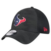 Бейсболка Houston Texans New Era Black Active Camo 39THIRTY