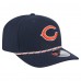 Бейсболка Chicago Bears New Era Navy Gameday Multi Rope 9SEVENTY Stretch-Snap