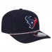 Бейсболка Houston Texans New Era Navy Gameday Multi Rope 9SEVENTY Stretch-Snap