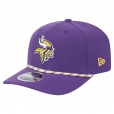 Бейсболка Minnesota Vikings New Era Purple Gameday Multi Rope 9SEVENTY Stretch-Snap