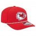 Бейсболка Kansas City Chiefs New Era Red Gameday Multi Rope 9SEVENTY Stretch-Snap