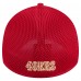 Бейсболка San Francisco 49ers New Era Scarlet Game Day Linear 39THIRTY