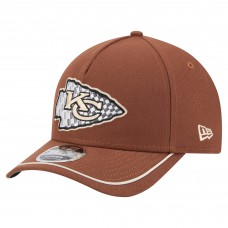 Бейсболка Kansas City Chiefs New Era Brown Motorsport 9FORTY