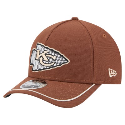 Бейсболка Kansas City Chiefs New Era Brown Motorsport 9FORTY