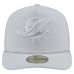 Бейсболка Miami Dolphins New Era Gray Color Pack A-Frame 59FIFTY Fitted