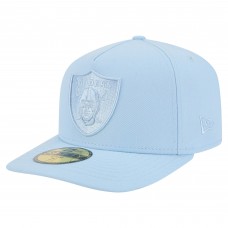 Бейсболка Las Vegas Raiders New Era Light Blue Color Pack A-Frame 59FIFTY