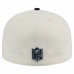 Бейсболка Las Vegas Raiders New Era Cream/Black Main 59FIFTY