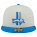 Бейсболка Detroit Lions New Era Cream/Blue Main 59FIFTY