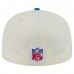 Бейсболка Detroit Lions New Era Cream/Blue Main 59FIFTY