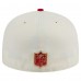 Бейсболка San Francisco 49ers New Era Cream/Scarlet Main 59FIFTY