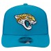 Бейсболка Jacksonville Jaguars New Era Teal Main Trucker 9SEVENTY Stretch-Snap