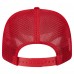 Бейсболка San Francisco 49ers New Era Scarlet Main Trucker 9SEVENTY Stretch-Snap