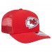 Бейсболка Kansas City Chiefs New Era Red Main Trucker 9SEVENTY Stretch-Snap