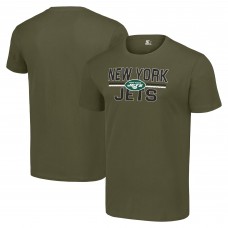 Футболка New York Jets Starter Mesh Look - Olive
