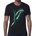 New York Jets Starter Black Color Scratch T-Shirt New York Jets Starter Black Color Scratch T-Shirt