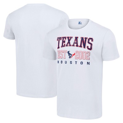 Футболка Houston Texans Starter White Distressed Graphic